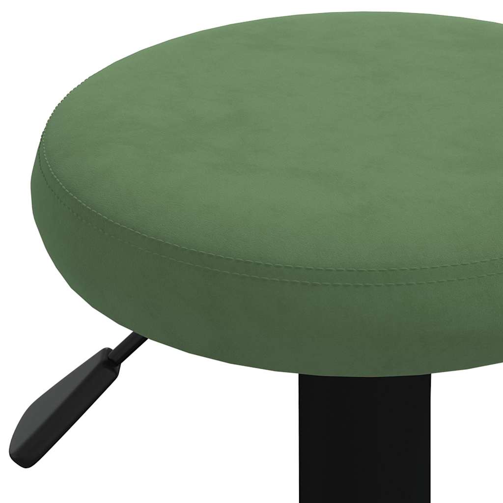 Barhocker 2 Stk. Schwarz Samt