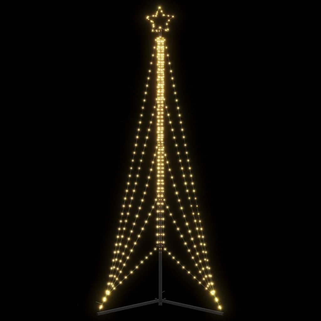 LED Weihnachtsbaum 363 LEDs Warmweiß 182 cm