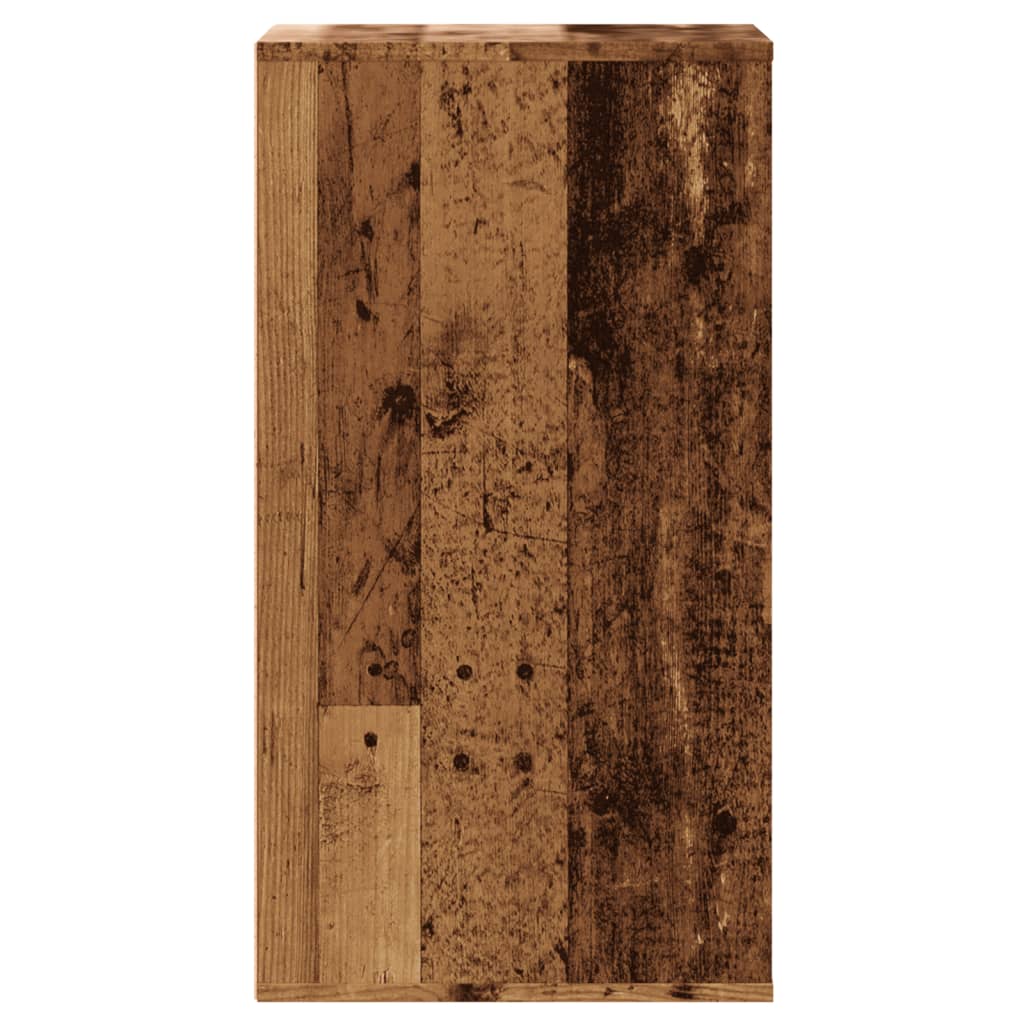 Schubladenschrank Schwarz Eichen-Optik 41 x 40 x 58 cm