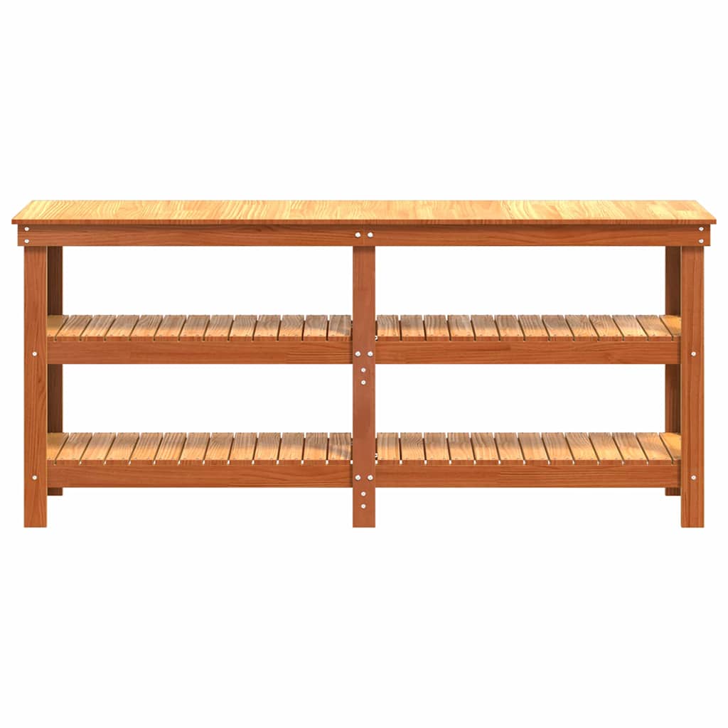 Werkbank 78,5x50x80 cm Massivholz Kiefer