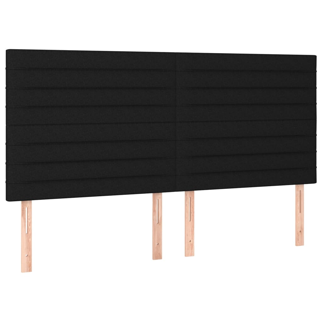 Kopfteil Hellgrau 80x5x118/128 cm Stoff