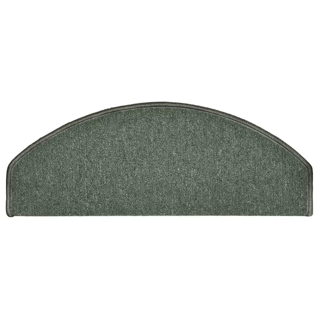 Stufenmatten 15 Stk. 56x17x3 cm Anthrazit Halbrund