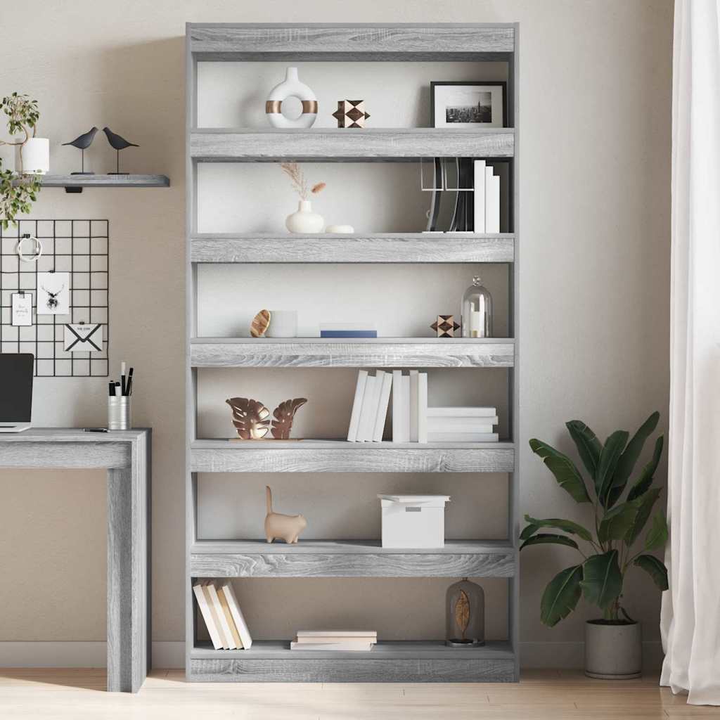 Bücherregal Weiß 100 x 30 x 198 cm Holzwerkstoff