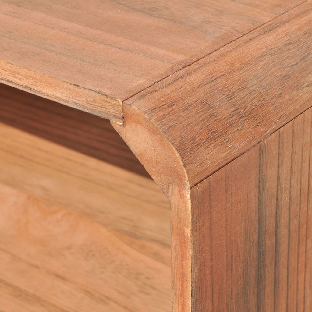 Couchtisch 90×55,5×38,5 cm Massivholz Paulownia Braun