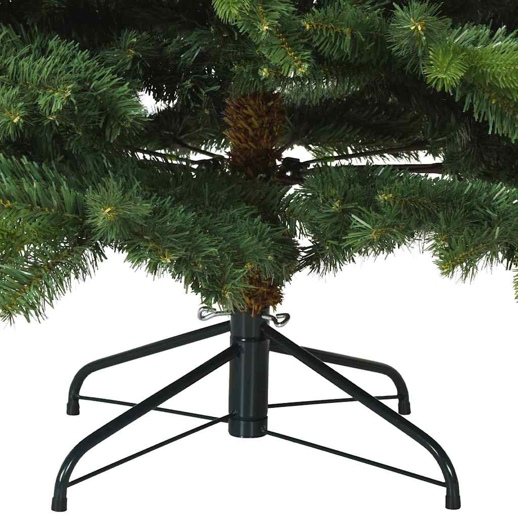 Künstlicher klappbarer Weihnachtsbaum mit Ständer Grün 150 cm
