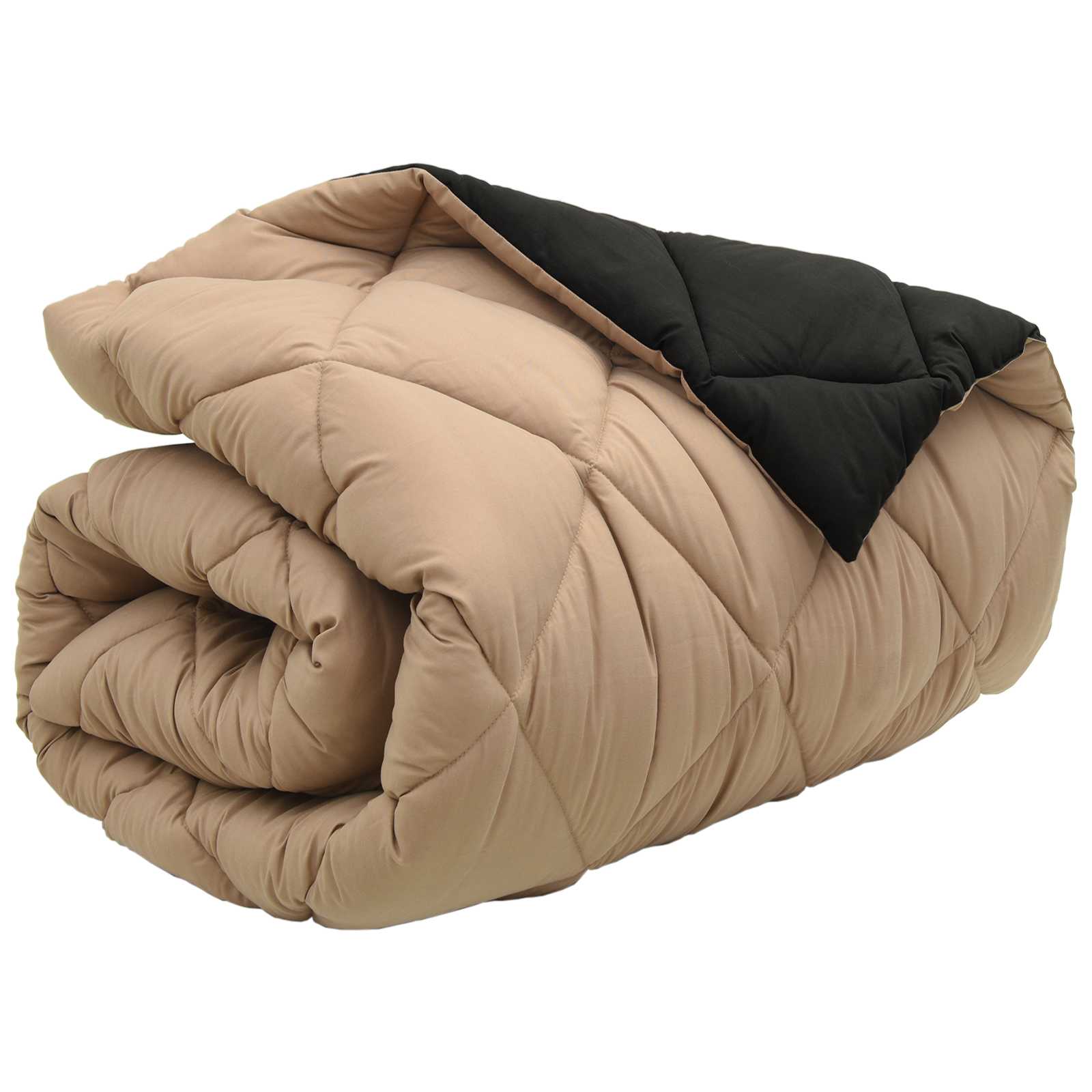Winterbettdecke Anthrazit 135 x 200 cm Mikrofaser