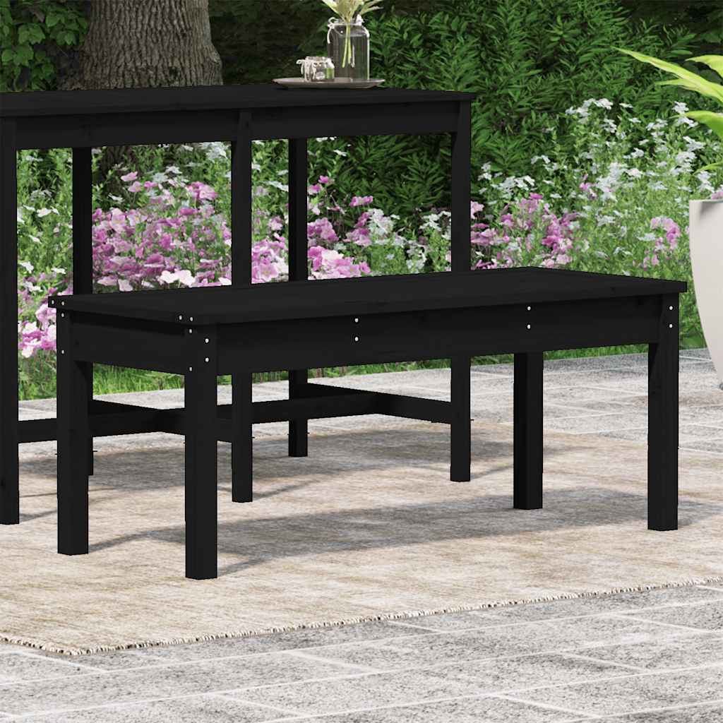Gartenbank 50x44x45 cm Massivholz Kiefer