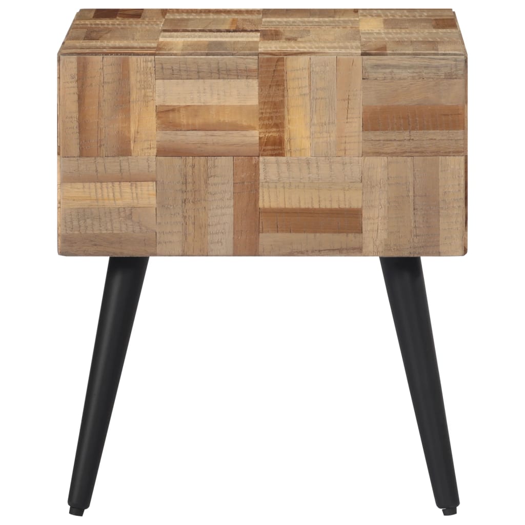 Konsolentisch 110x34x80 cm Recyceltes Massivholz Teak