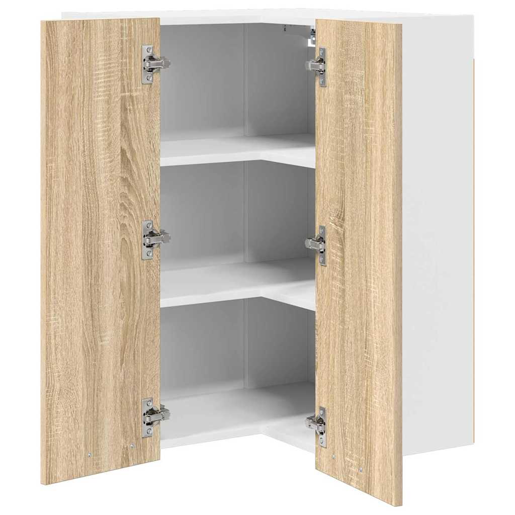 Unterschrank Lyon Weiß 60x46x81,5 cm Holzwerkstoff