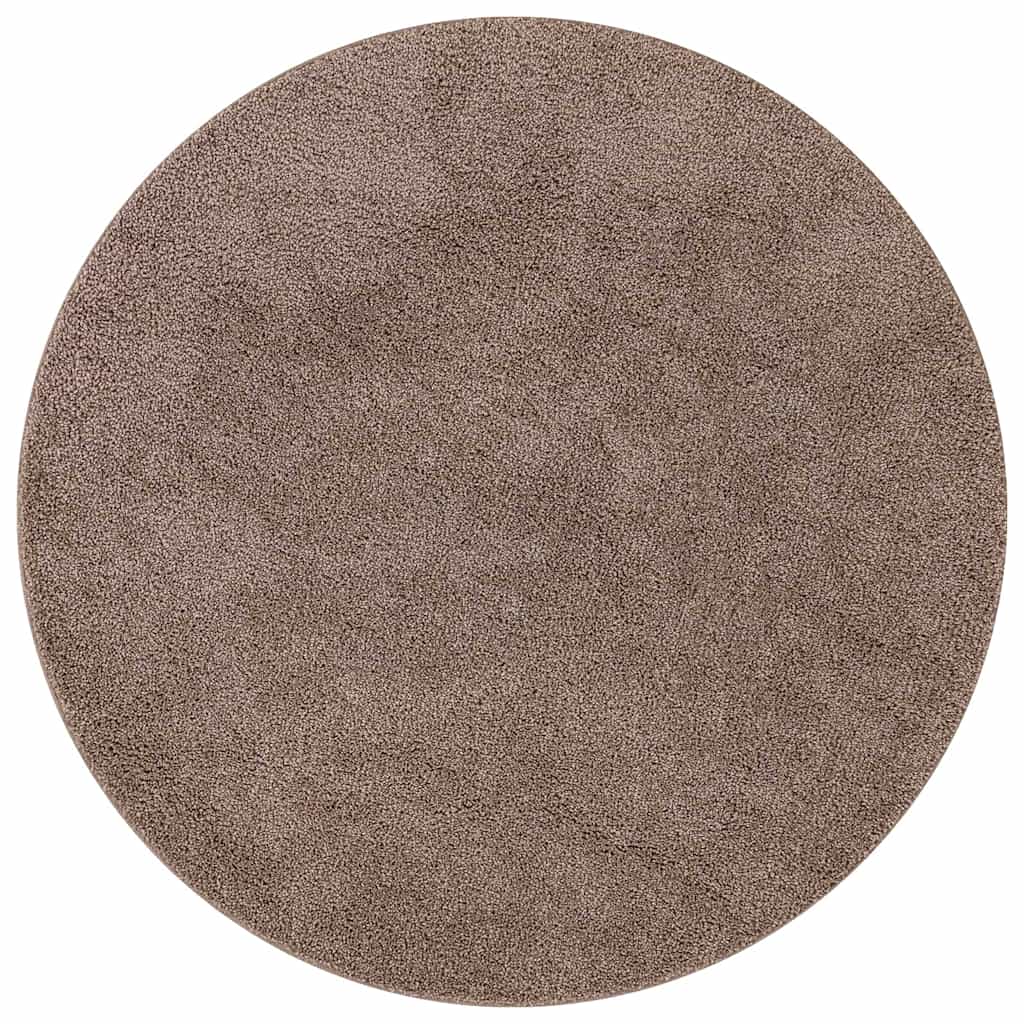 Anti-Rutsch Shaggy Teppich Dunkelgrau 200 x 200 cm PP