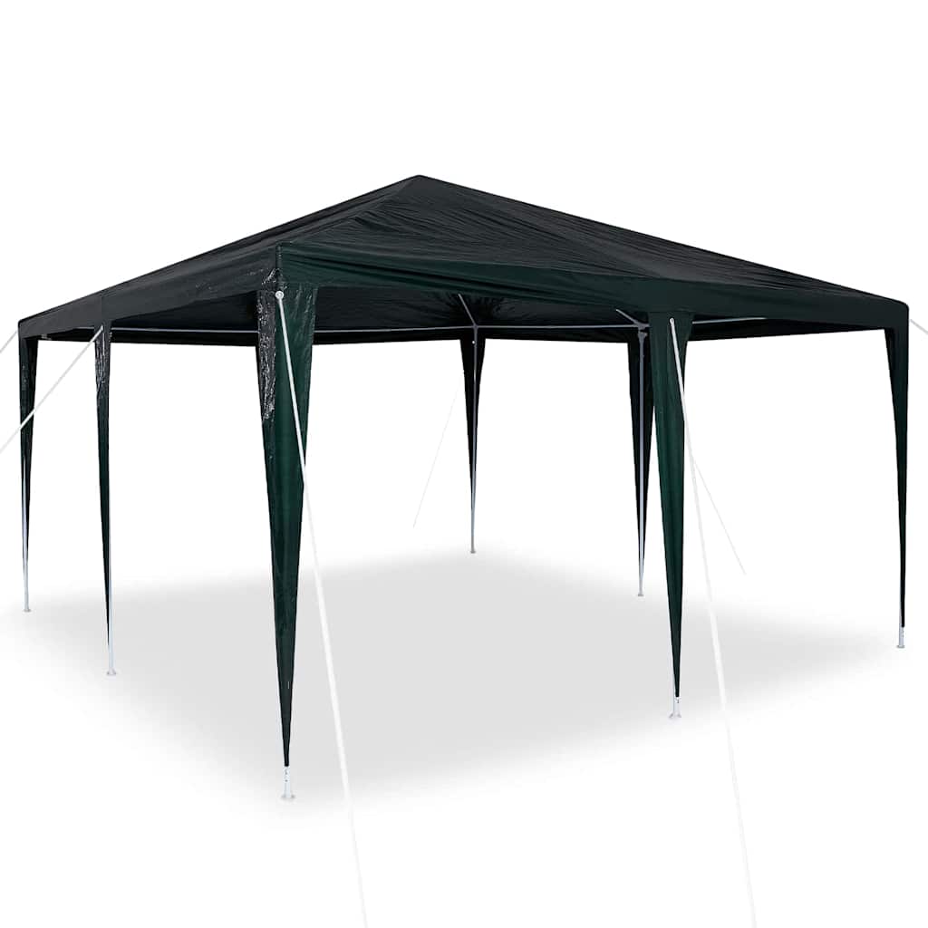 Party-Zelt Weiß 400 x 400 x 266 cm Polyethylen und Stahl