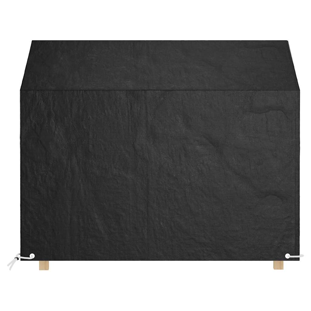 Abdeckungen für Gartenbank 2 Stk. 8 Ösen 130x70x70/88 cm