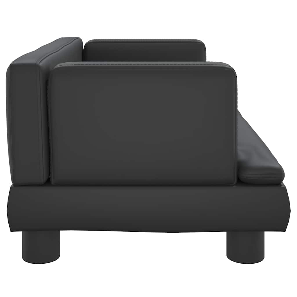 Hundebett Blau 80x45x30 cm Samt