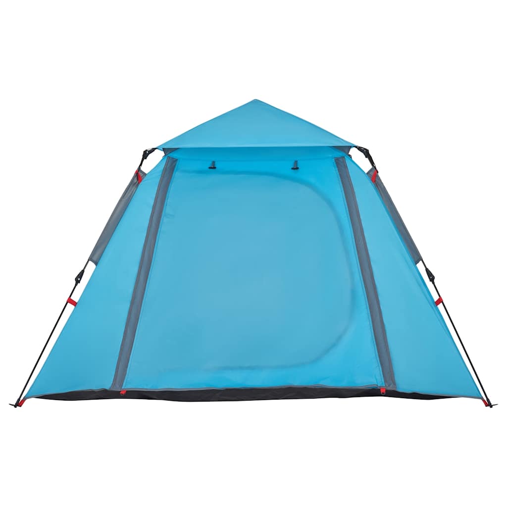 Kuppel-Campingzelt 4 Personen Grün Quick Release