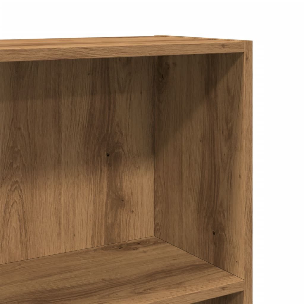 Bücherregal Weiß 40x24x75 cm Holzwerkstoff