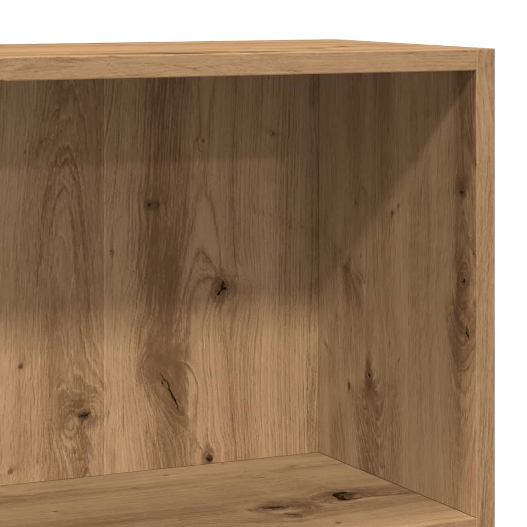 Bücherregal Weiß 40x24x75 cm Holzwerkstoff