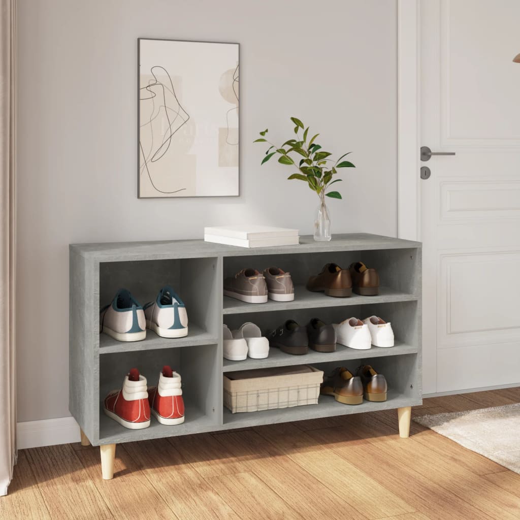 Schuhregal Weiß 102x36x60 cm Holzwerkstoff
