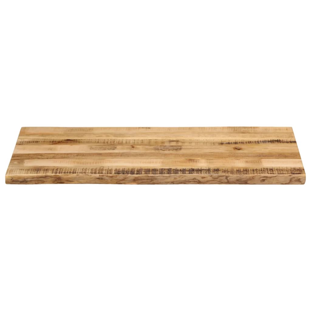 Tischplatte 40x40x2,5 cm Rechteckig Massivholz Akazie Baumkante