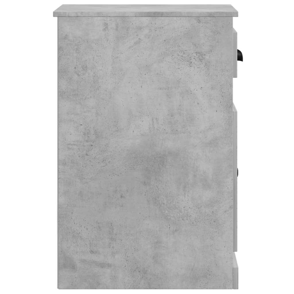 Beistellschrank mit Schublade Weiß 40x50x75 cm Holzwerkstoff