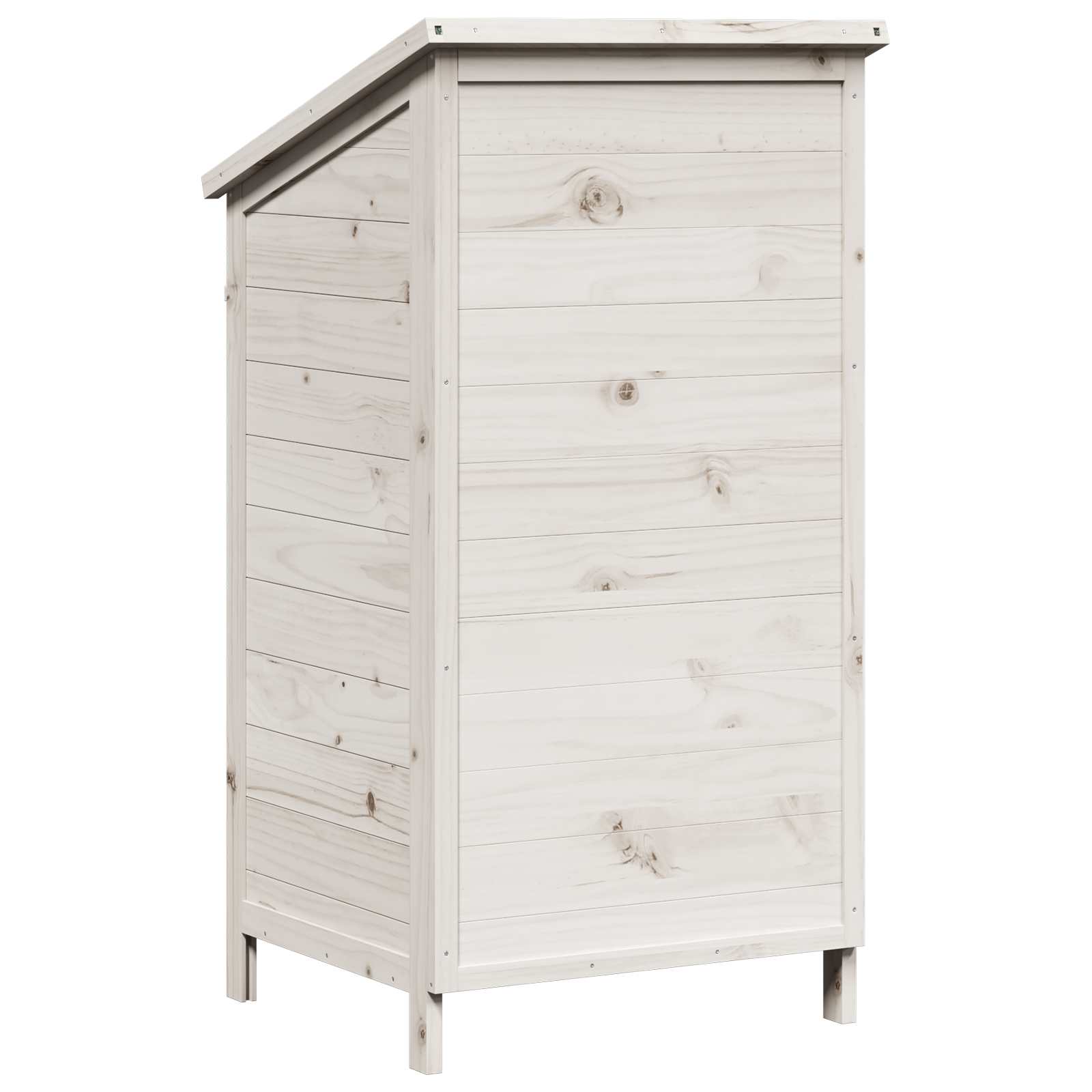 Gartenschuppen Natur 59 x 56 x 113,5 cm Massivholz aus Fichte