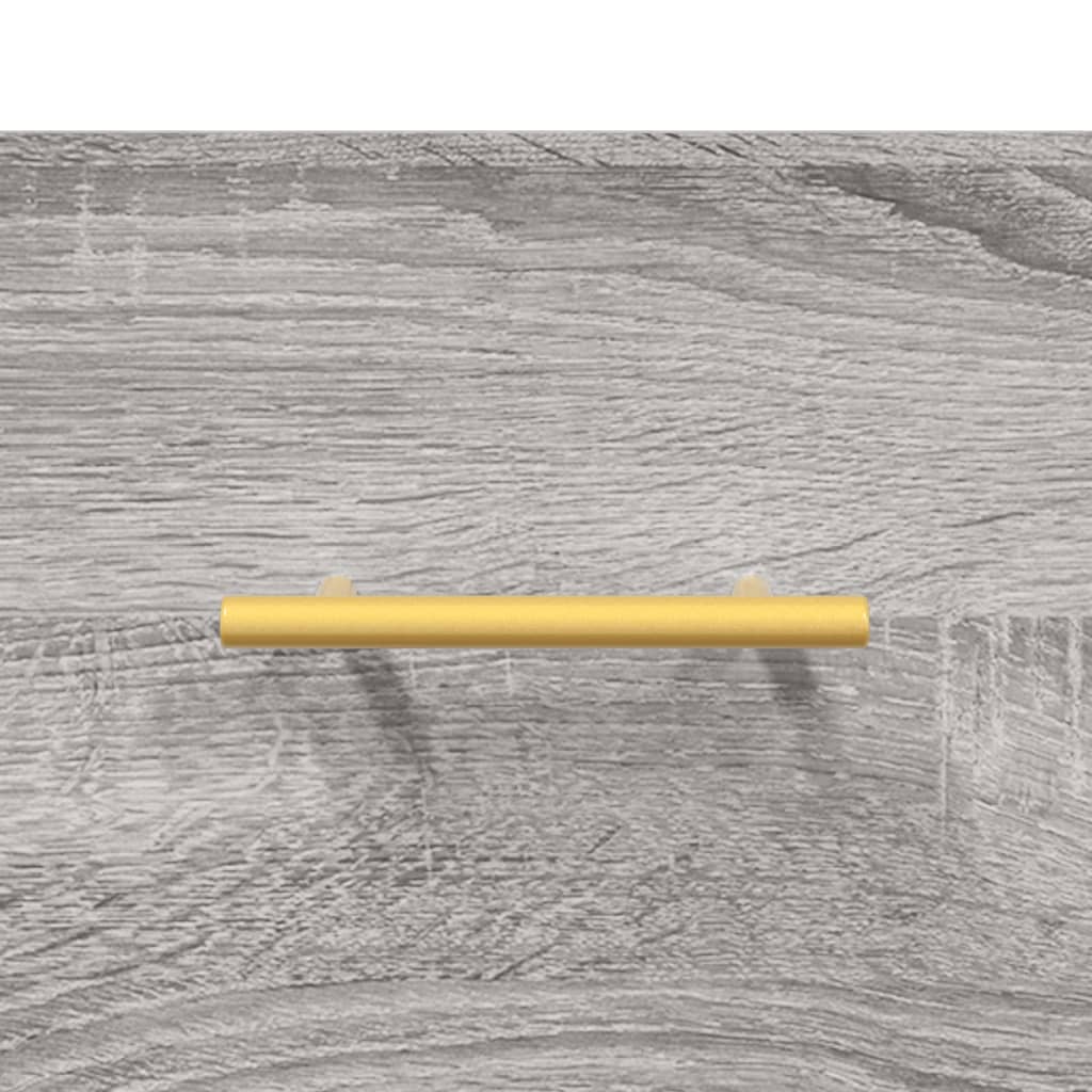Highboard Hochglanz-Weiß 69,5x34x180 cm Holzwerkstoff