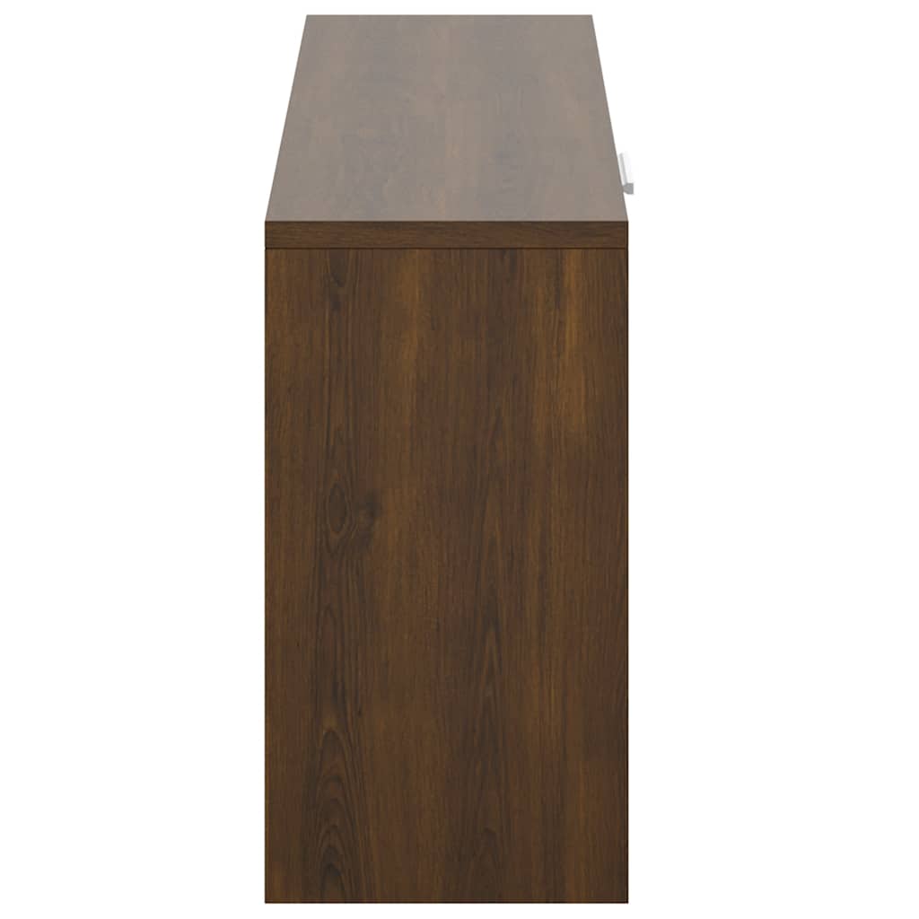 Schuhbank Eiche 80x24x45 cm