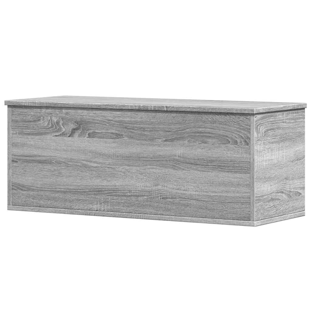 Aufbewahrungstruhe Weiß 84x42x46 cm Holzwerkstoff
