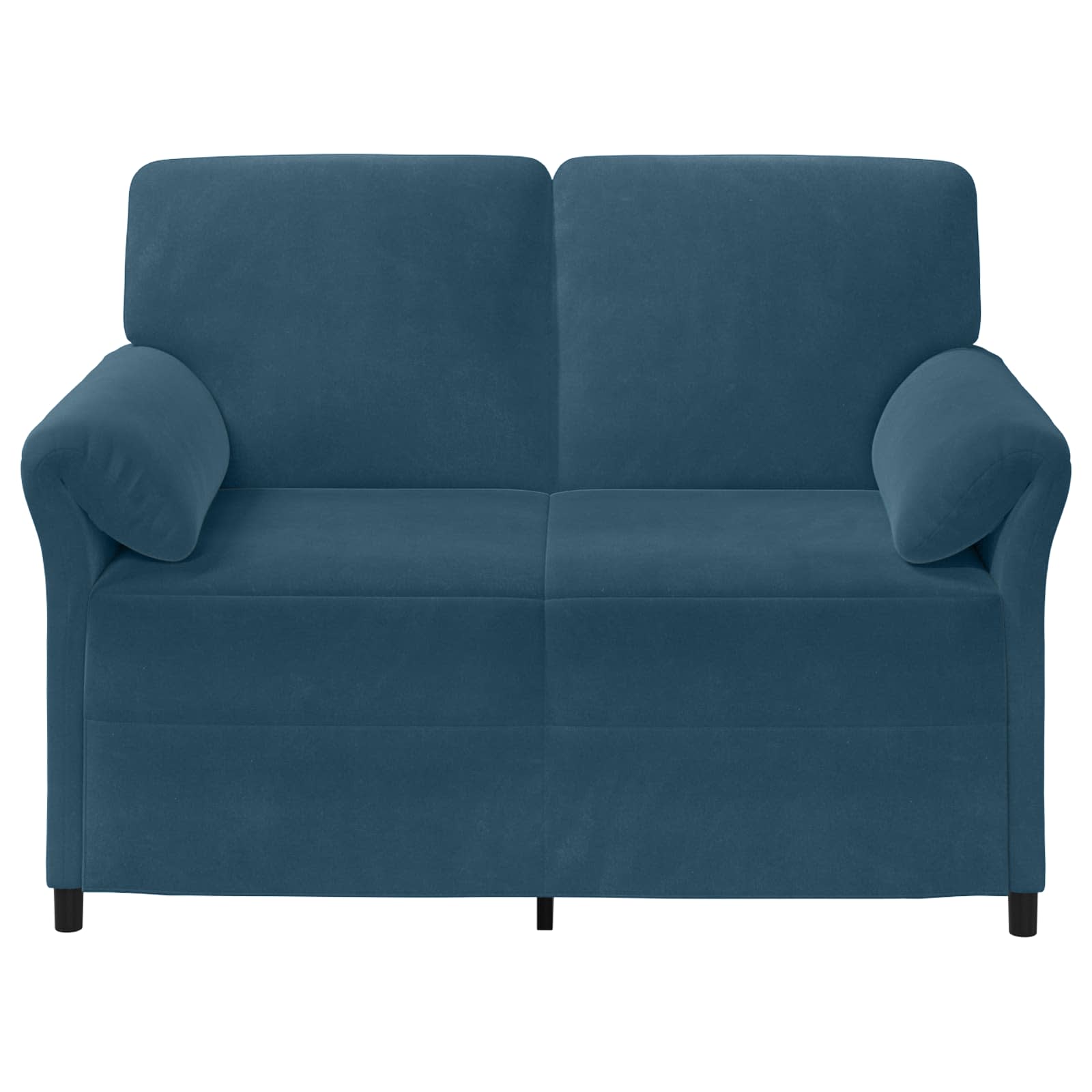 1-Sitzer Sofa Hellgrau 88 x 83 x 95 cm Samt