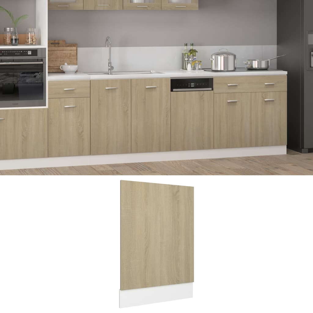 Spülenunterschrank Sonoma-Eiche 80x46x81,5 cm Holzwerkstoff