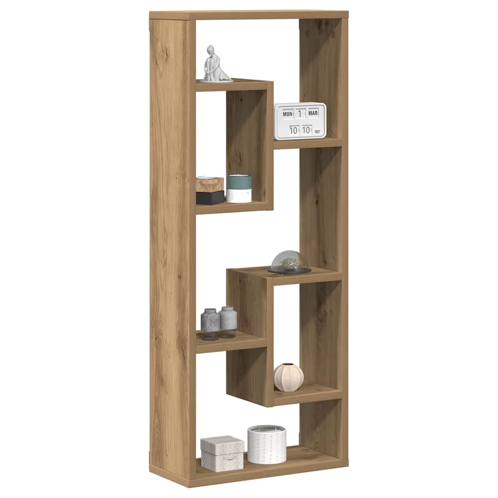 Wandregal Weiß 36x16x90 cm Holzwerkstoff