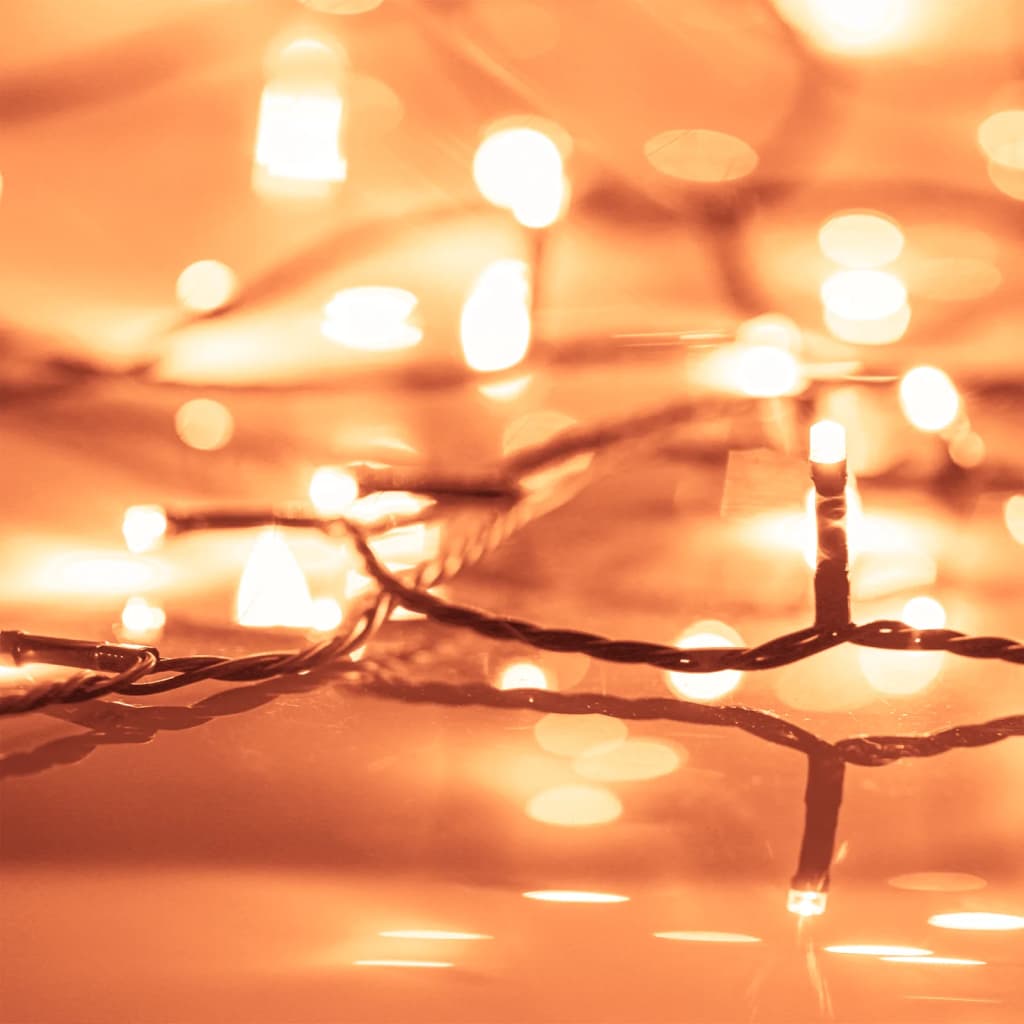 Künstlicher Weihnachtsbaum mit 150 LEDs mit Ständer Weiß 120 cm