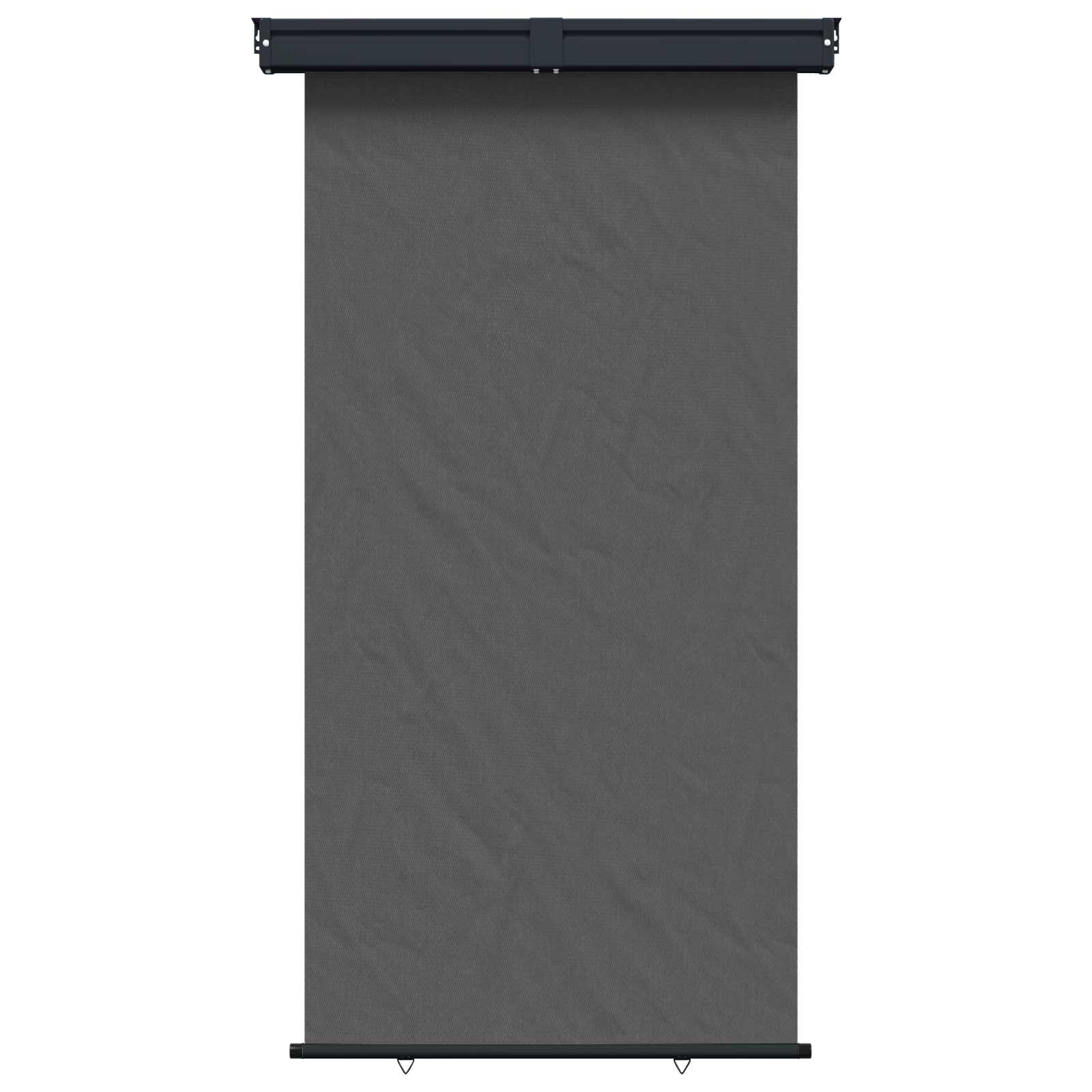 Balkon Seitenmarkise 60 x 250 cm 100% Polyester Eisen Stahl