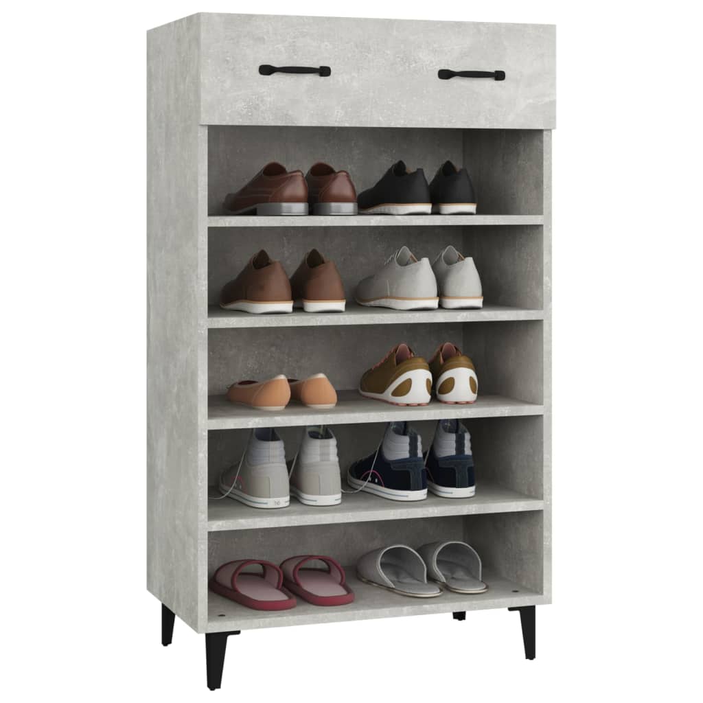 Schuhschrank Weiß 60x35x105 cm Holzwerkstoff