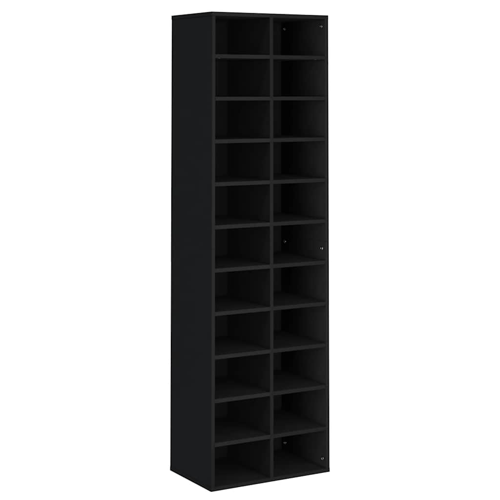Schuhschrank Weiß 54x34x183 cm Holzwerkstoff