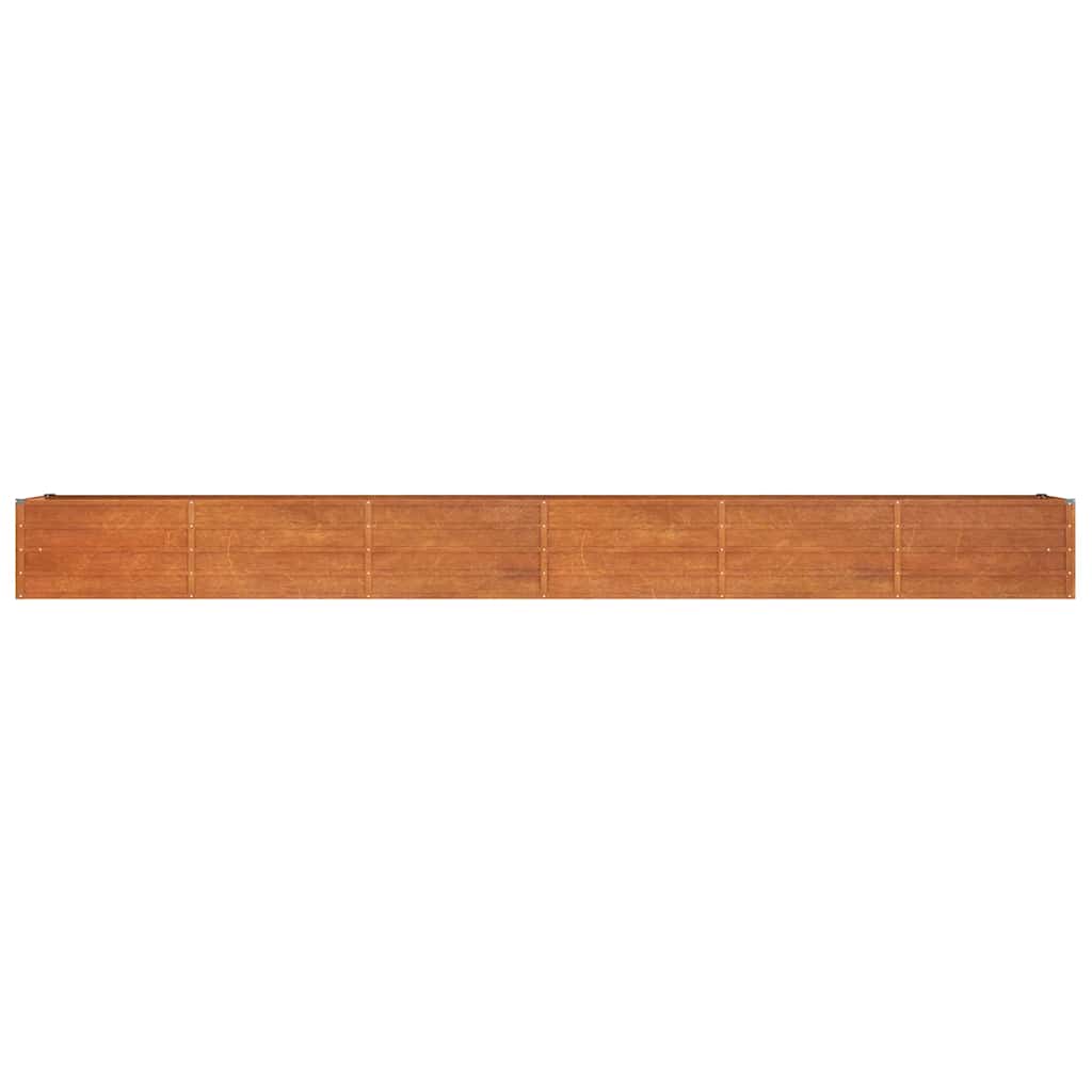 Hochbeet Rostig 100x100x77 cm Cortenstahl