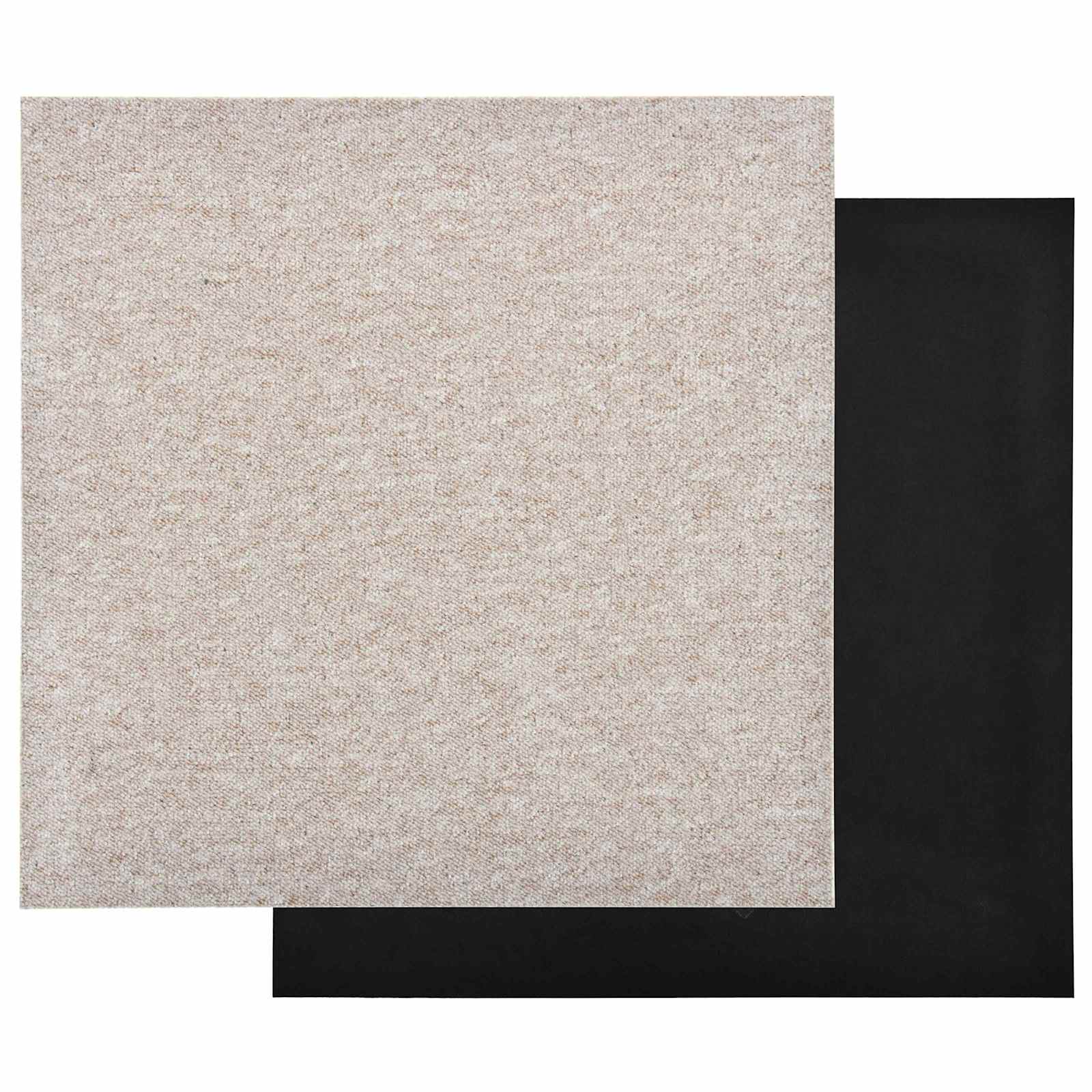 Teppich 20 pcs Gestreiftes Anthrazit 50 x 50 cm