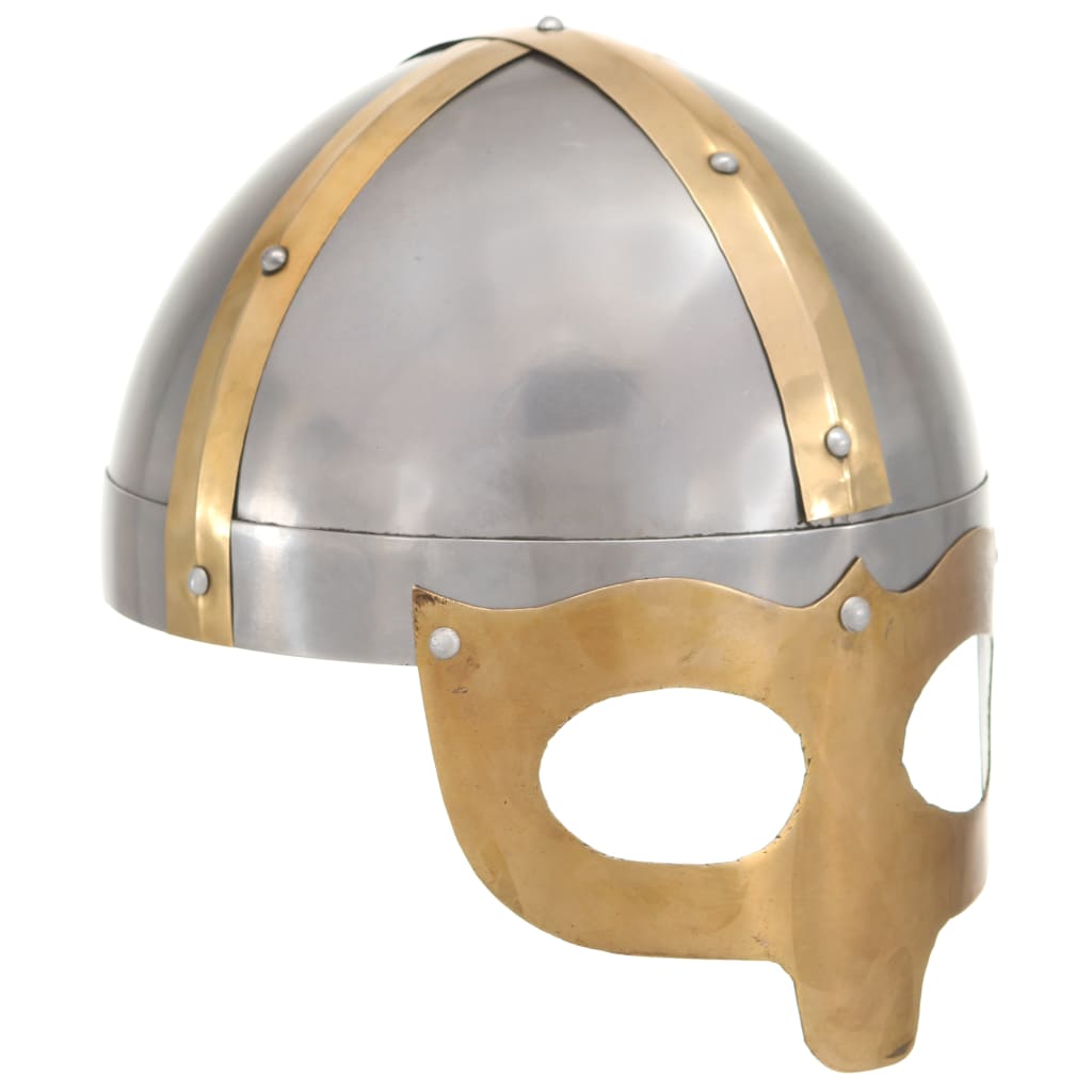 Preußische Pickelhaube Antik Replik für LARP Schwarz Stahl