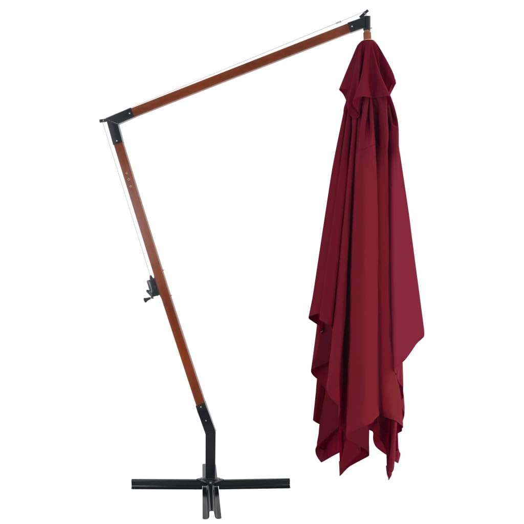 Ampelschirm Melia 300x400 cm Grün