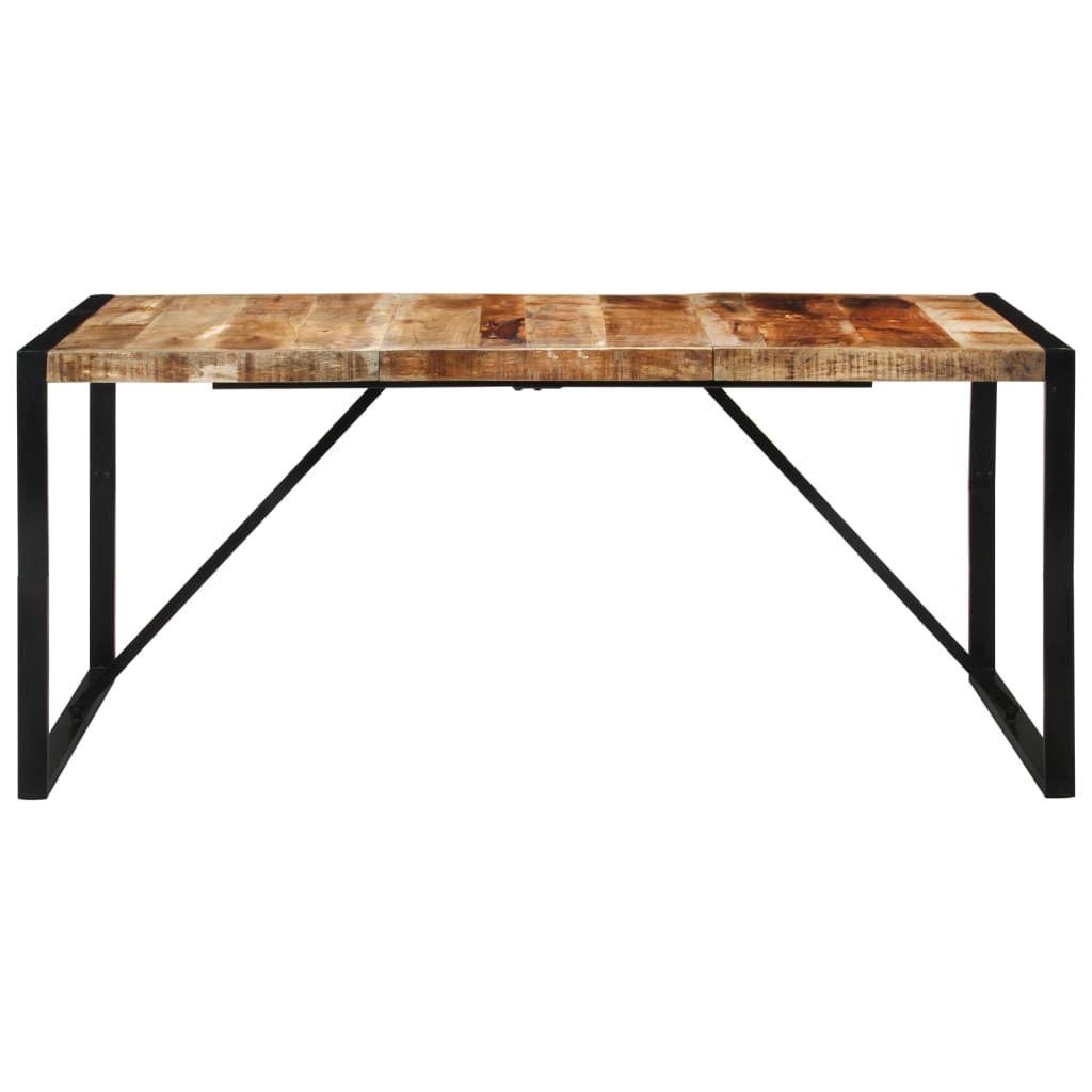 Esstisch Raues Massives Mangoholz 180 cm