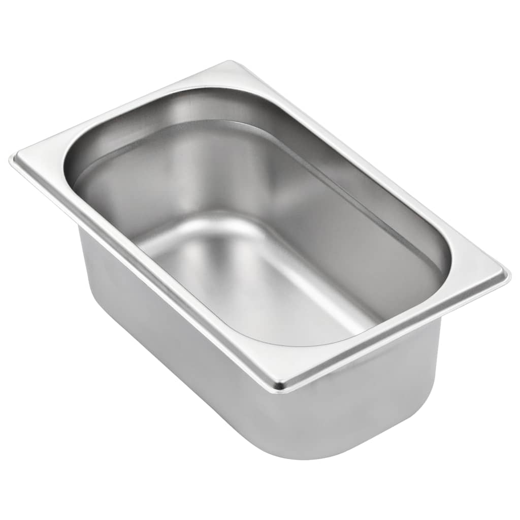 Gastronormbehälter 12 Stk. GN 1/4 20 mm Edelstahl