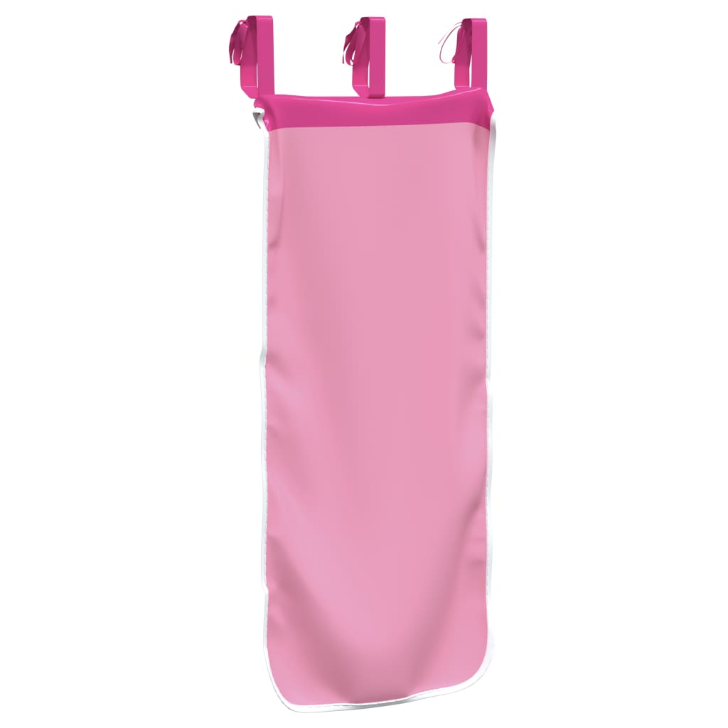 Vorhänge für Hochbett Weiß und Schwarz Polyester
