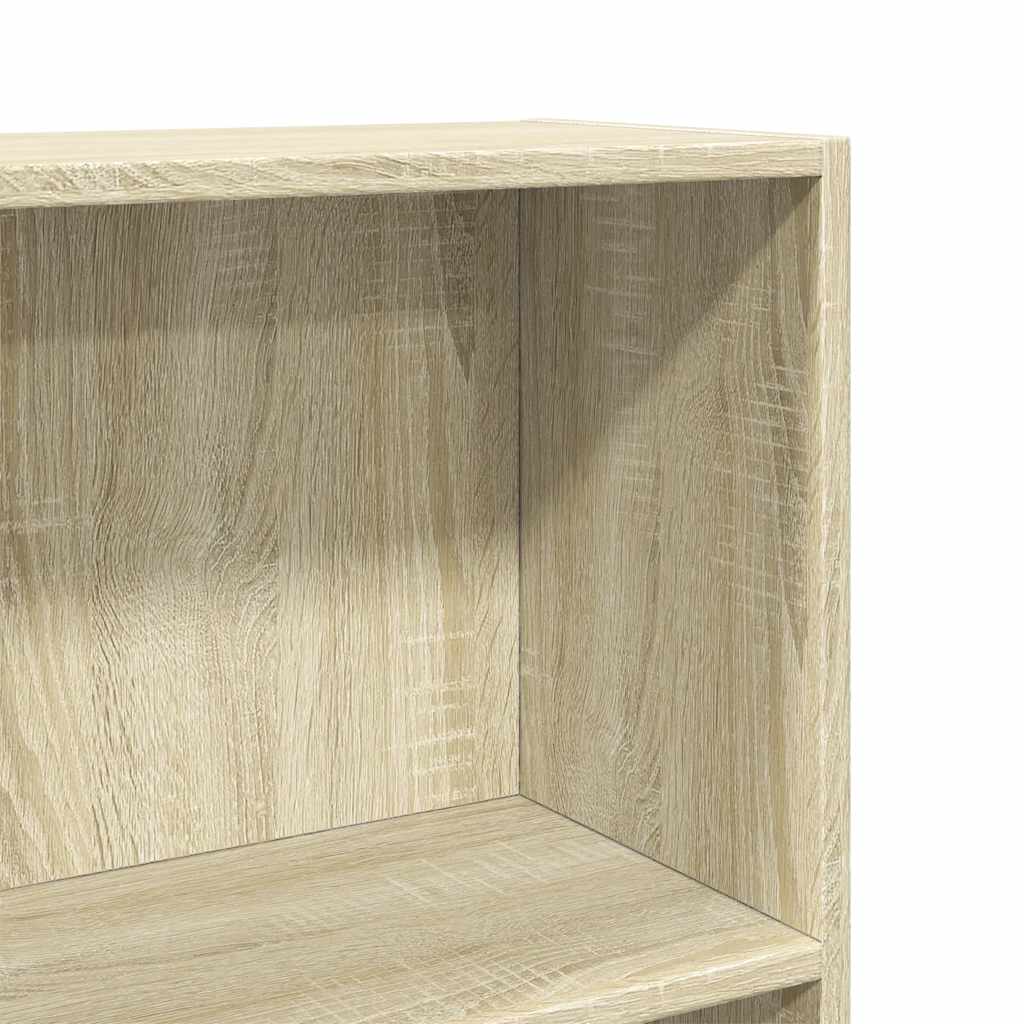Bücherregal Weiß 40x24x75 cm Holzwerkstoff