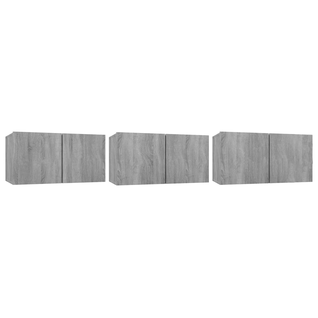 5-tlg. TV-Schrank-Set Weiß Holzwerkstoff
