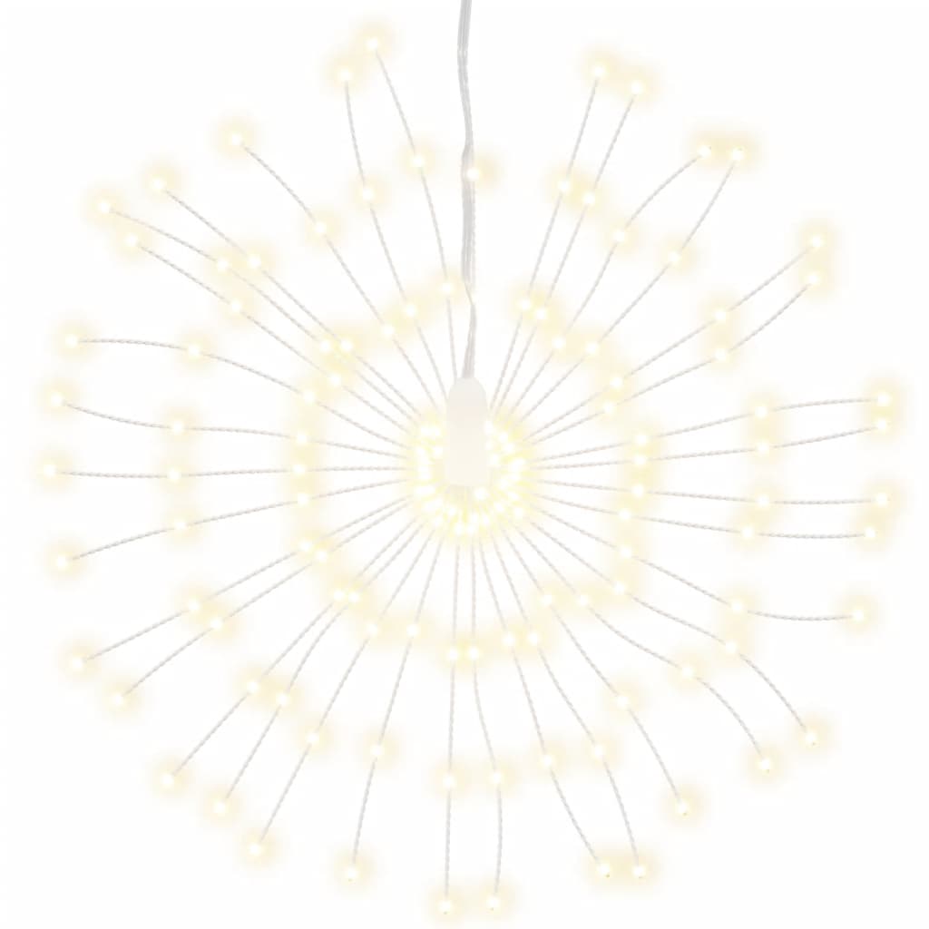 Feuerwerkslicht Weihnachtsdeko Warmweiß 20 cm 140 LEDs