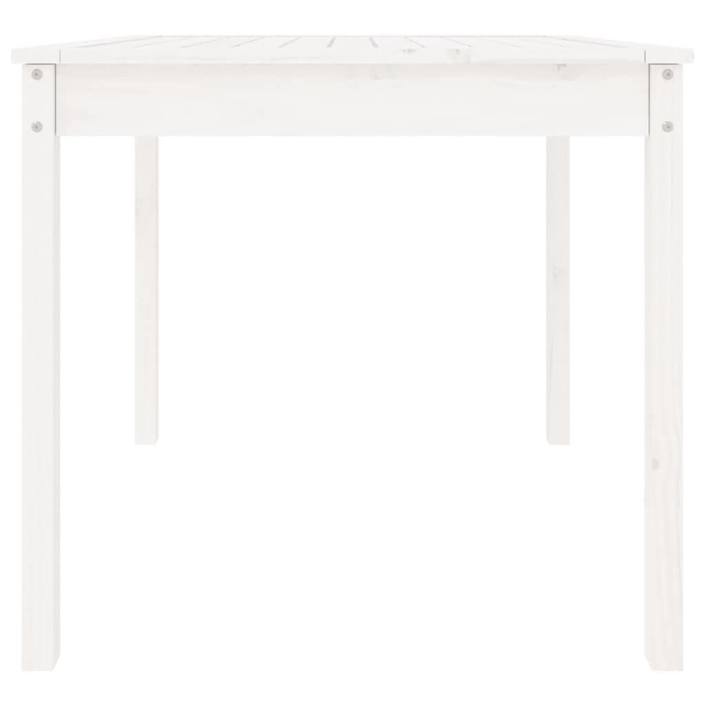 Gartentisch 82,5x82,5x76 cm Massivholz Kiefer