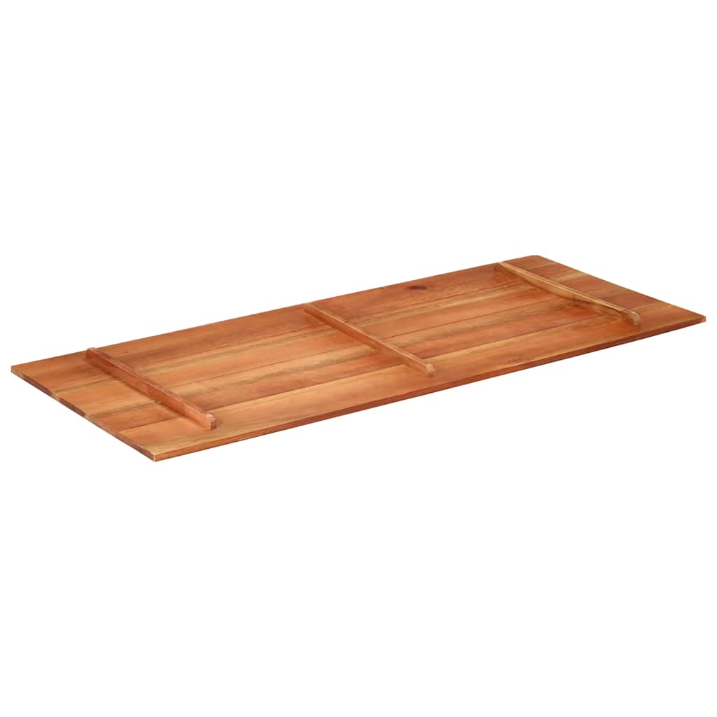 Tischplatte Massivholz Akazie 15-16 mm 60x80 cm