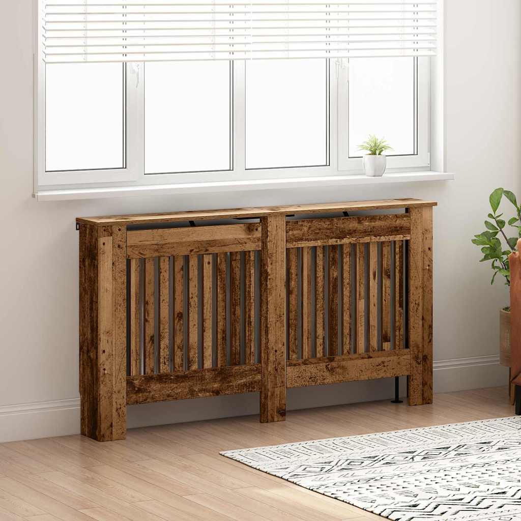 Holzwerkstoff Heizkörper-Abdeckung Heizkörperverkleidung 112 cm, weiß