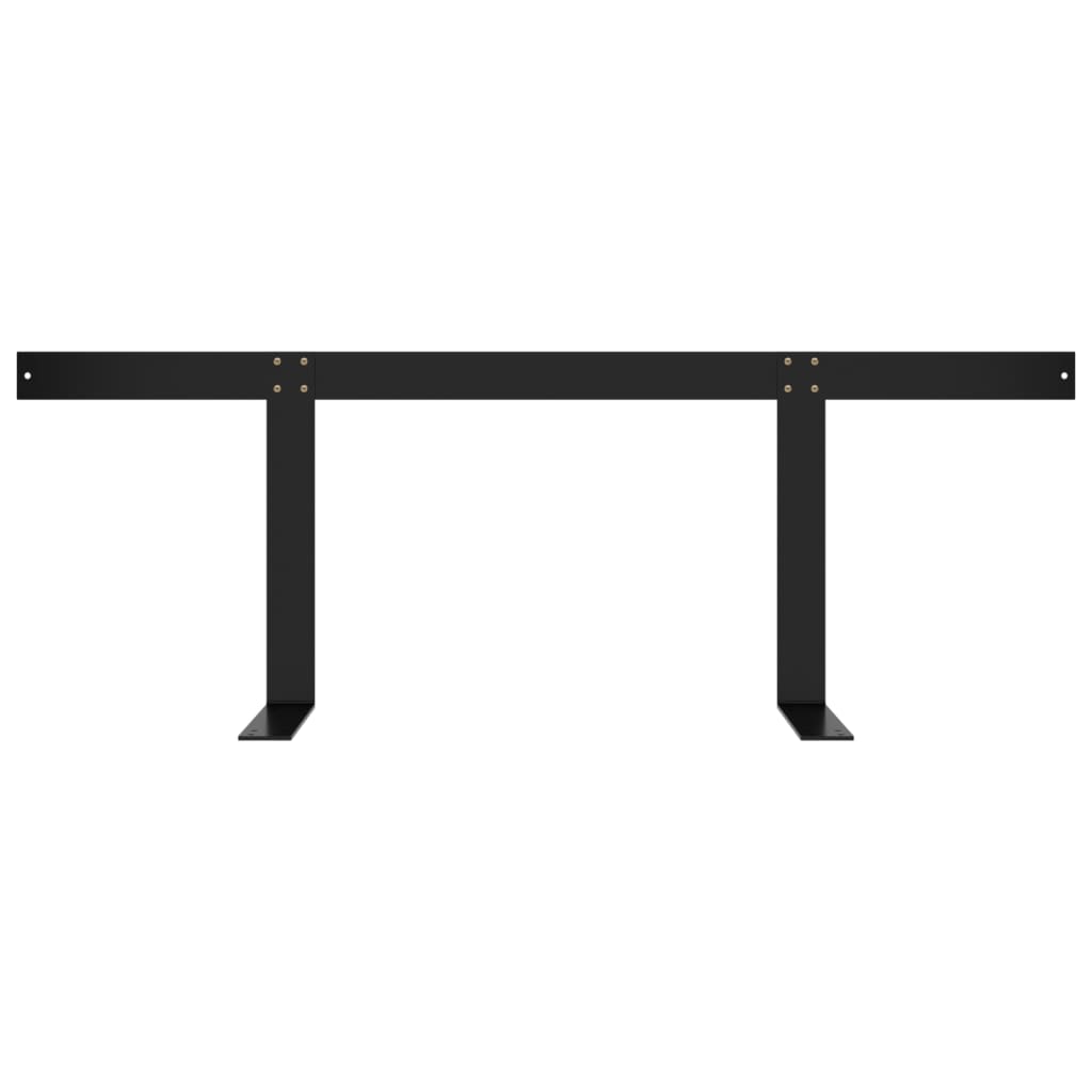 Rückenlehne für Palettensofa Weiß 110 cm Eisen