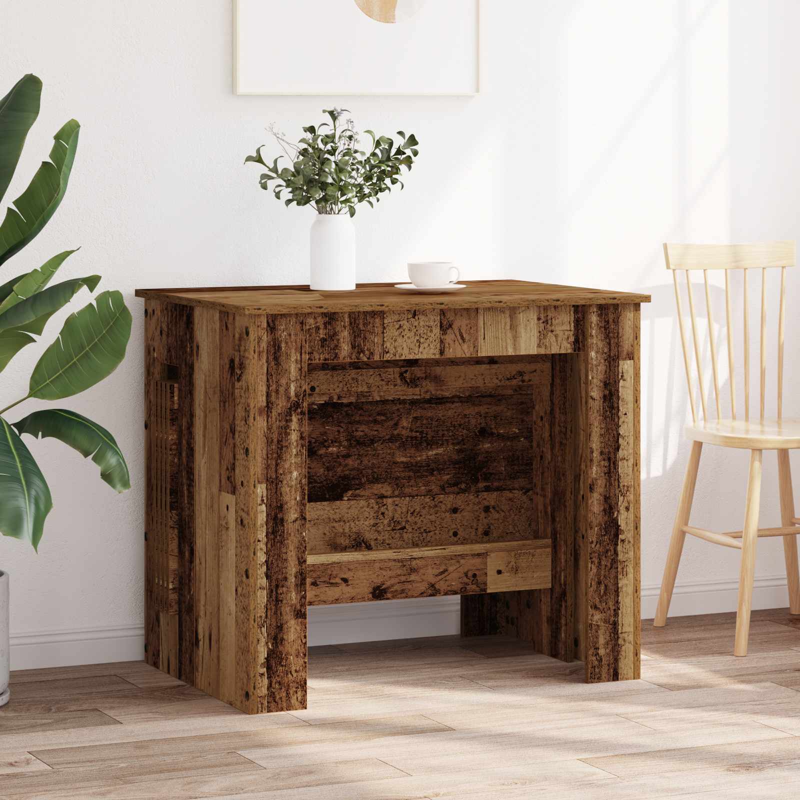 Esstisch 180 x 85 x 75 cm Holzwerkstoff Schwarze Eiche