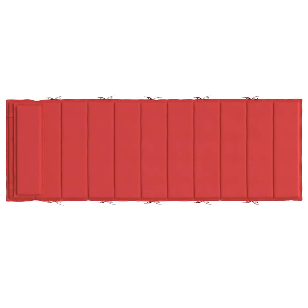 Sonnenliegen-Auflage Grau 180x60x4 cm Oxford-Gewebe